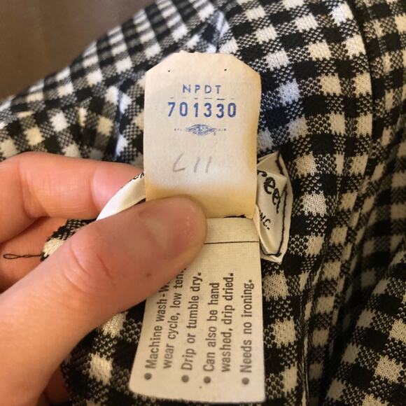 Vintage 1960's Bleeker street plaid dress - Picture 15 of 16